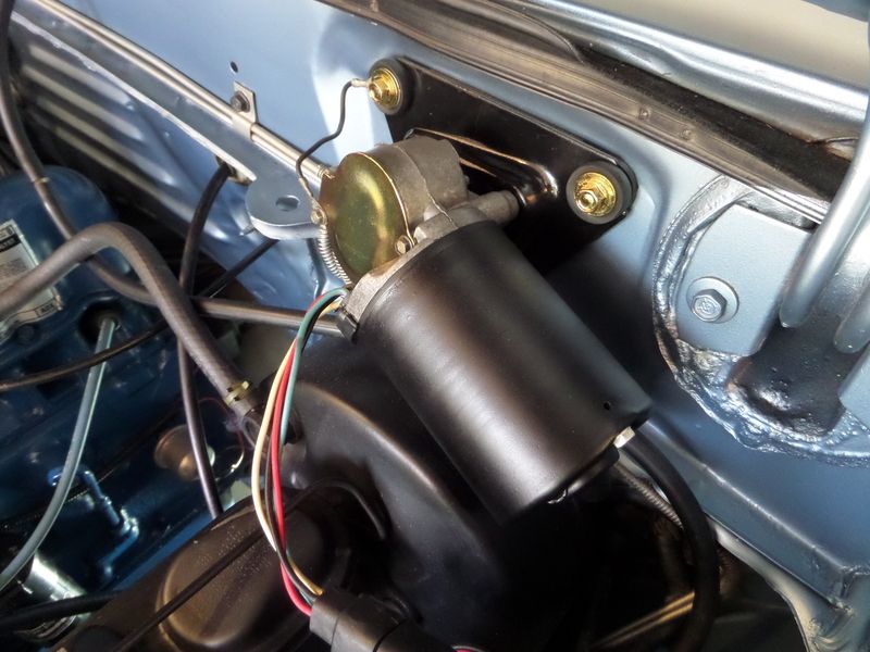 windshield wiper motor restoration project